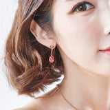 European And American Rose Flower Earrings Are – Everyday Gifts — 2