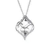 S925 Sterling Silver Pendant To Give Mom Simple – Jewelry Gift Ideas — 3