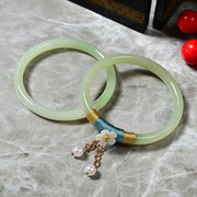 Women's Fashion Colored Glass Jingle Bracelet – Stylish Gifts — 4
