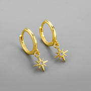 Eight Awn Star Pendant Ear Clip Women – Jewelry Gift Ideas — 4