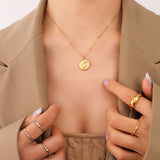 Retro Fashion Simple Street Pats Clavicle Chain – Jewelry Gift Ideas — 5