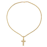 Cross All-match Diamond Pendant Necklace – Jewelry Gift Ideas — 4