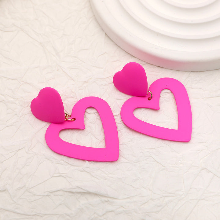 Fashion Rose Red Love Non-piercing Ear Clip Women – Stylish Gifts — 1