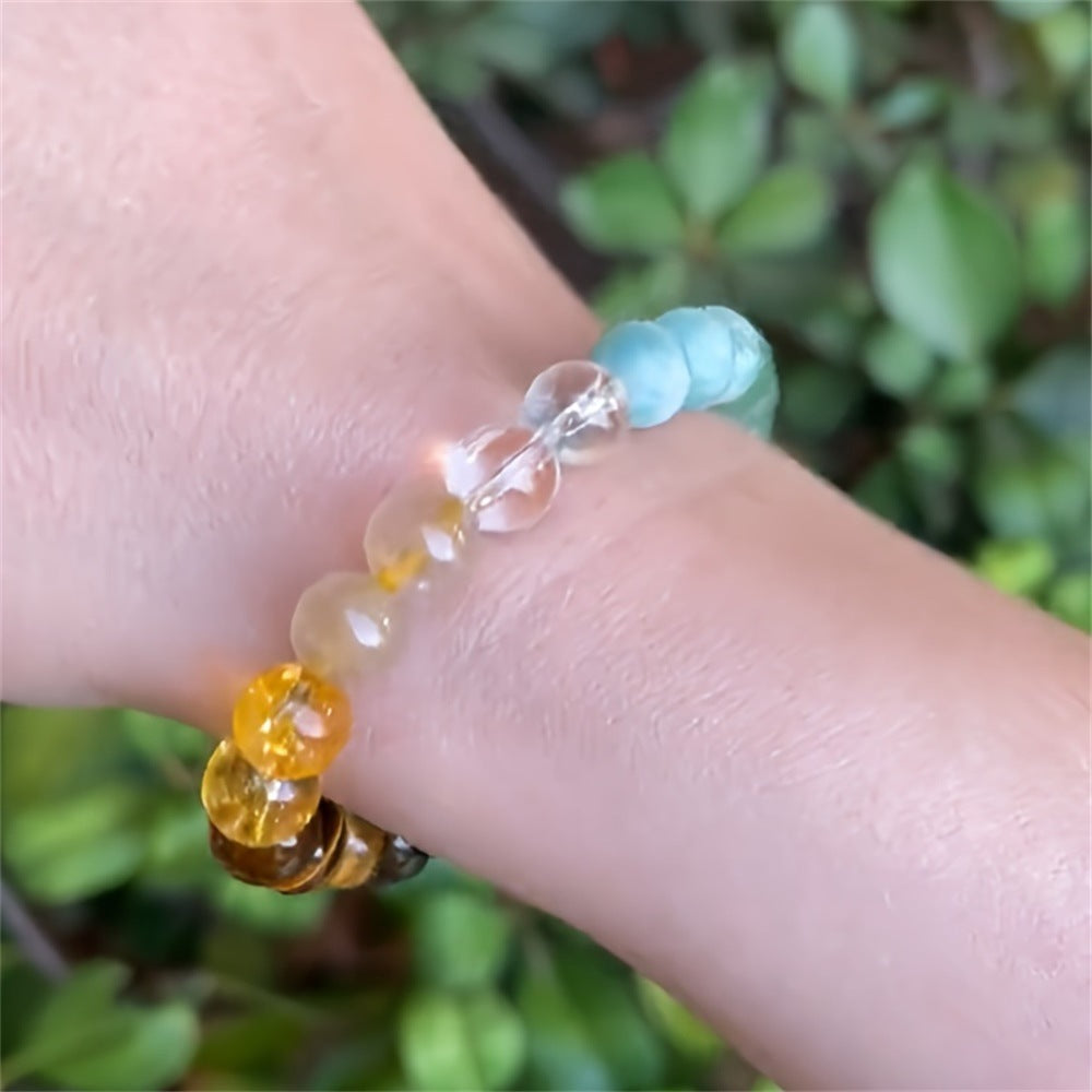 Unisex Natural Stone Citrine Dongling Stone – Jewelry Gift Ideas — 1
