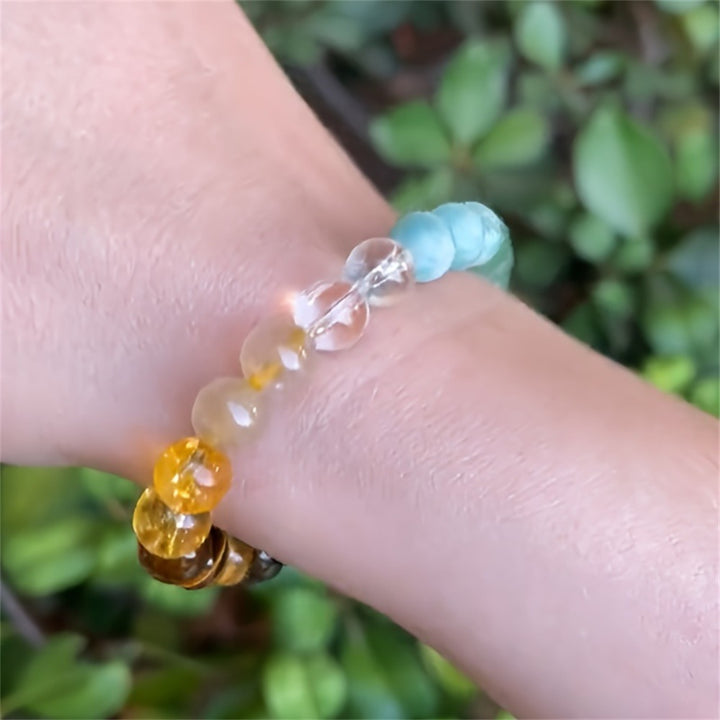 Unisex Natural Stone Citrine Dongling Stone – Jewelry Gift Ideas — 1