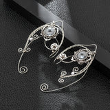 Vintage Earrings Non-pierced Petal Ear Clip – Everyday Gifts — 7