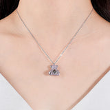 Clavicle Chain Smart Cute Bear Zircon Necklace – Jewelry Gift Ideas — 1