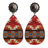 Women's Fashion Retro Geometric Wooden Earrings – Stylish Gifts — 4