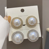 Women's New Vintage Pearl Earrings – Gifts for Her — 2