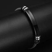 Men's Vintage Stainless Steel Bracelet – Jewelry Gift Ideas — 3