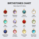 Personalised Birthstone Pendant Letter Necklace – Jewelry Gift Ideas — 6