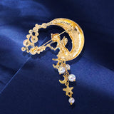 Retro Heavy Industry Moon Brooch – Jewelry Gift Ideas — 5
