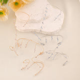 Fashion Simple Zircon Leaves Finger Chain – Stylish Gifts — 10