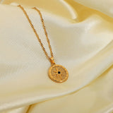 Men's And Women's Pendant Necklace Round Eight – Jewelry Gift Ideas — 7