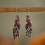 European And American Texture Peacock Earrings – Holiday Gift Ideas — 12