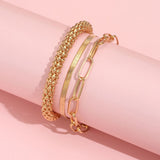 Personalized Fashion Hollow Metal Snake Chain Bracelet – Stylish Gifts — 2