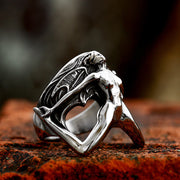 Gothic Style Stainless Steel Devil Ring – Stylish Gifts — 11