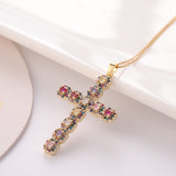 Ins Style Jewelry High End Zircon Niche Cross – Jewelry Gift Ideas — 3