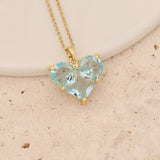 Ice Flower Blue Love Pendant Personality – Jewelry Gift Ideas — 8