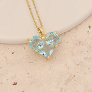 Ice Flower Blue Love Pendant Personality – Jewelry Gift Ideas — 8