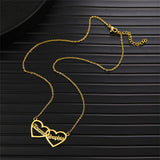 Heart To Heart Necklace Name Pendant – Jewelry Gift Ideas — 3