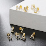 Fashion Trend Small Letter Ear Studs – Stylish Gifts — 6