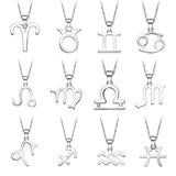 S925 Sterling Silver Twelve Constellation Pendant – Stylish Gifts — 14