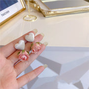 Guijin Flower Earpiece French Sweet Dried Flower Sen – Stylish Gifts — 8