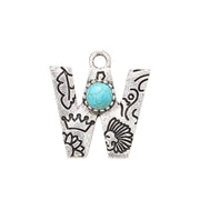 Fashion Alloy Alphabet Letter Earrings Accessories – Stylish Gifts — 14