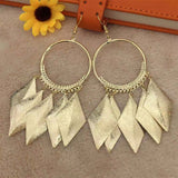 Ethnic Metal Hoop Earrings Women's Jewelry – Jewelry Gift Ideas — 1