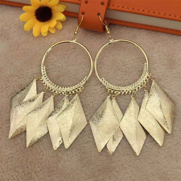 Ethnic Metal Hoop Earrings Women's Jewelry – Jewelry Gift Ideas — 1