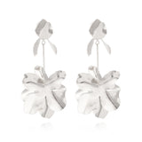Women's Fashion Vintage Metal Leaf Flower Earrings – Stylish Gifts — 3