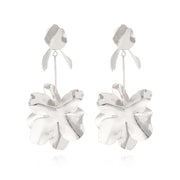 Women's Fashion Vintage Metal Leaf Flower Earrings – Stylish Gifts — 3