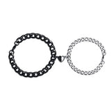 Magnetic Couple Bracelet Suit Cuban Link Chain – Jewelry Gift Ideas — 7