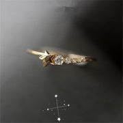 S925 Sterling Silver Pentagram Ring Affordable Luxury – Stylish Gifts — 6