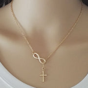 Simple Lucky Number 8-word Short Necklace Jewelry – Jewelry Gift Ideas — 5