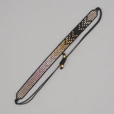 Antique Rice Bead Woven Illusion Geometric – Jewelry Gift Ideas — 9