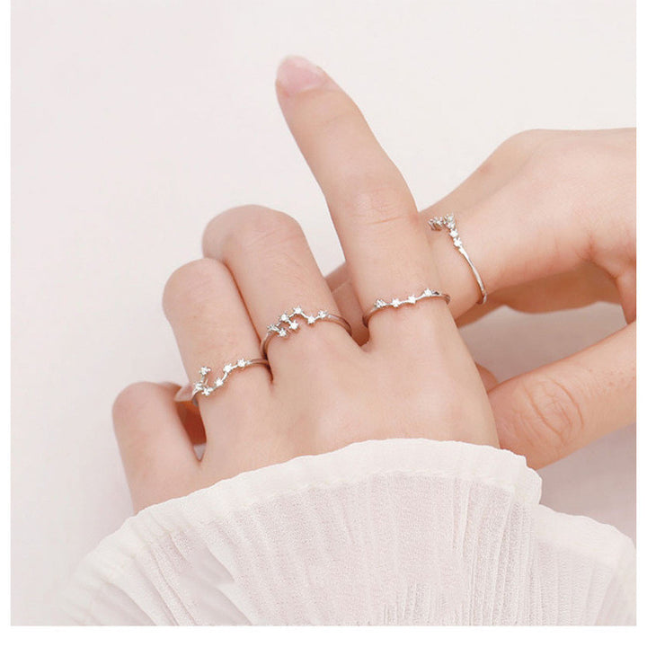 Simple Fashion Diamond Zodiac Female Constellation – Stylish Gifts — 1