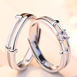 Bronze Silver Classic Diamond Ring – Stylish Gifts — 4