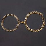 Magnetic Couple Bracelet Suit Cuban Link Chain – Jewelry Gift Ideas — 6