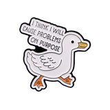 Creative Animal Quotation Alloy Brooch – Jewelry Gift Ideas — 8