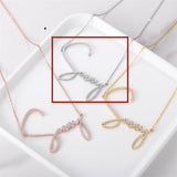 Personalized Bling Nameplate Necklace – Jewelry Gift Ideas — 2
