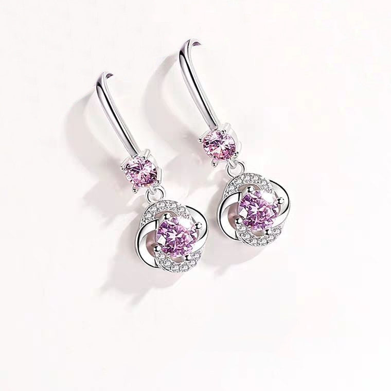Stud Earrings Four-leaf Clover Personality Super – Thoughtful Gifts — 1