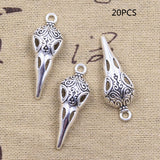 DIY Zinc Alloy Skull Beak Accessories Pendant – Jewelry Gift Ideas — 3