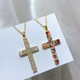 Jesus Cross Necklace Pendant INS Clavicle Chain – Jewelry Gift Ideas — 3
