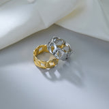 Men's Laser Cut Chain Ring – Gifts for Him — 1