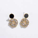 Earrings Frosted Shell Beads Solid Color – Practical Gifts — 6
