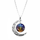 Starry Sky Animal 12 Constellation Moon Necklace – Jewelry Gift Ideas — 10