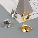 Frigid Wind Versatile Glossy Irregular Wave Earrings – Birthday Gifts — 5