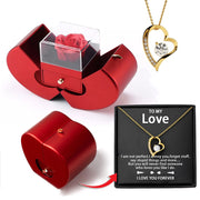 Women's Hollow Heart-shaped Necklace Set – Jewelry Gift Ideas — 4